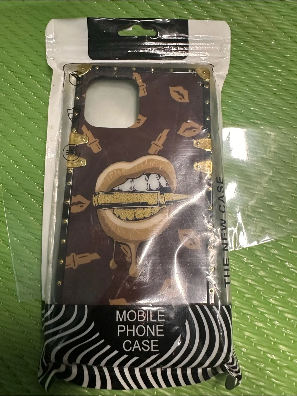 Brown Lip Grill Decorative Phone Case - Unbranded iPhone 12 Pro Max
